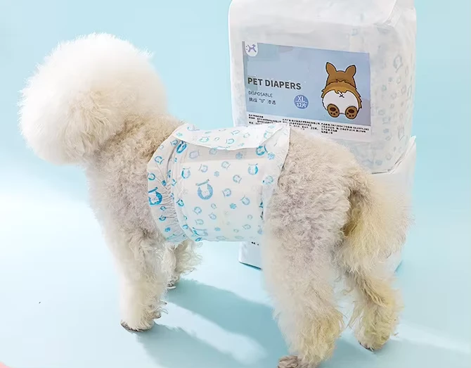 Disposable-Pet-Dog-Diaper-Sanitary-Napkin-Breathable-Physiological-Pants-for-Male-Female-Dogs Disposable Pet Dog Diaper Sanitary Napkin Breathable Physiological Pants for Male Female Dogs