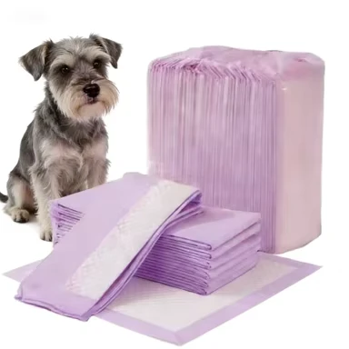 Disposable-Pet-Training-Pads-High-Absorbency-Leak-Proof-Non-Slip-Odor-Control-for-Puppy-Super-Absorbent-SAP-Core-Skin-Friendly Disposable Pet Training Pads High Absorbency Leak Proof Non Slip Odor Control for Puppy Super Absorbent SAP Core Skin Friendly