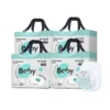 Disposable Premium Pull Up Baby Diaper Pants Soft Breathable Training Nappies 3 D Leak Prevention ISO Certified High Absorption 2 Disposable Premium Pull Up Baby Diaper Pants Soft Breathable Training Nappies 3 D Leak Prevention ISO Certified High Absorption
