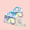 Disposable Pull Baby Training Pants for Safety Fastening Nonwoven Fabric 3D Leak Guard Breathable PE Base Film Sizes M XXXXL 2 Disposable Pull Baby Training Pants for Safety Fastening Nonwoven Fabric 3D Leak Guard Breathable PE Base Film Sizes M XXXXL