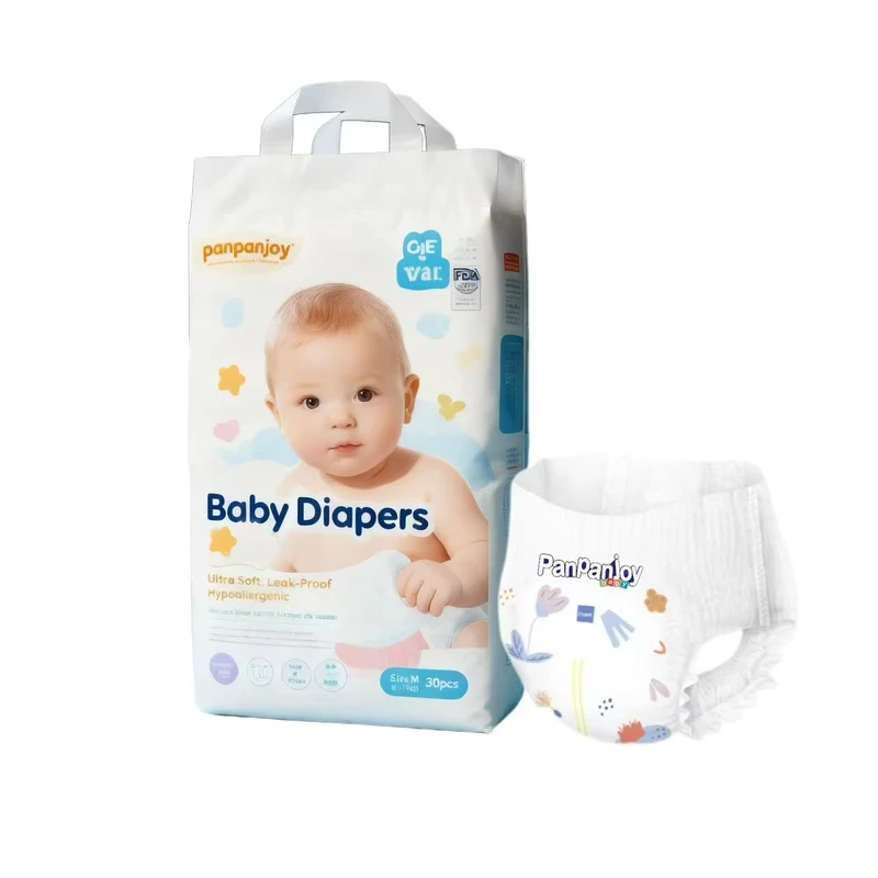 Disposable-SAP-Core-50pcs-Korean-Baby-Pull-up-Diapers-Pants-Baby-Diaper-Nappies Disposable SAP Core 50pcs Korean Baby Pull up Diapers Pants Baby Diaper Nappies