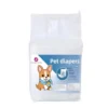 Dog Disposable Diapers Non Woven Fabric Breathable Super Absorbent Snug Fit Sanitary Pants Multi Sized Lightweight for Pets