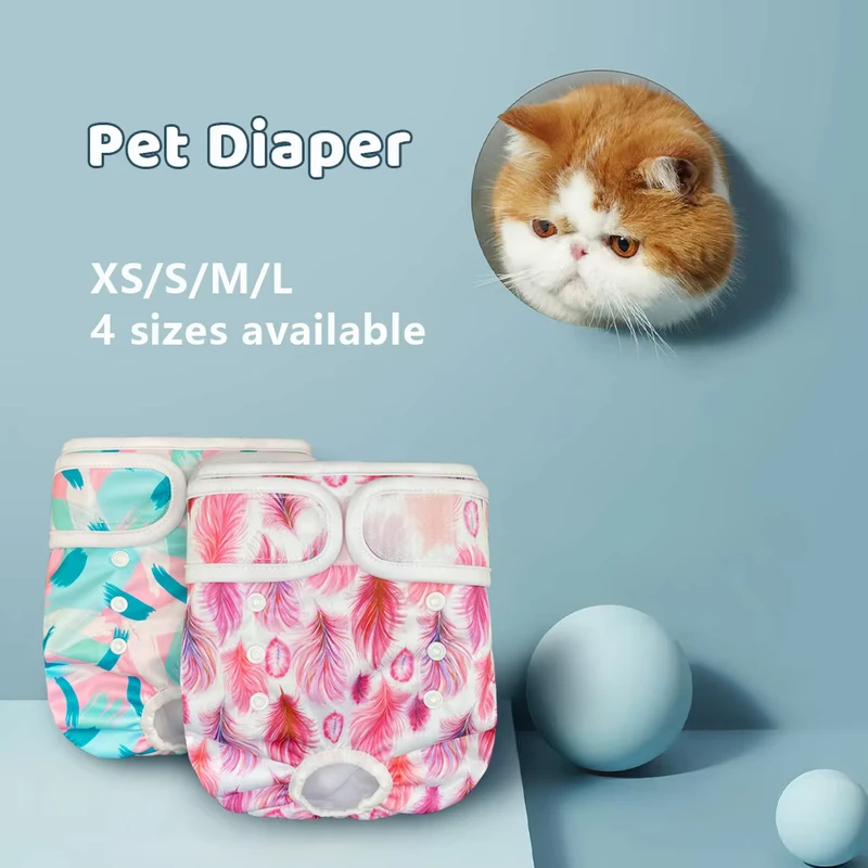 Dog-Physiological-Pants-Pet-Diapers-for-Dogs-Menstrual-Needs-Colorful-Washable-Dog-Diapers Dog Physiological Pants Pet Diapers for Dogs Menstrual Needs Colorful Washable Dog Diapers