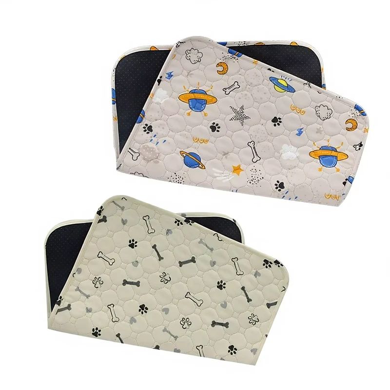 Dog-Urine-Pads-Breathable-Absorbent-Machine-Washable-Non-Slip-Urine-Blocking-Training-Pads-Polyester-Material-Pet Dog Urine Pads Breathable Absorbent Machine Washable Non Slip Urine Blocking Training Pads Polyester Material Pet
