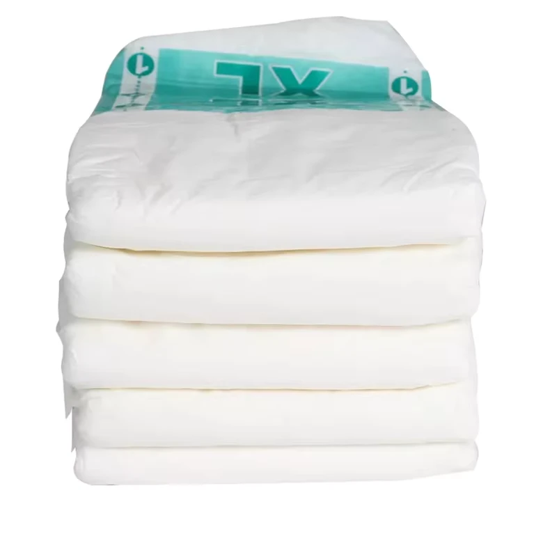 Double-Absorption-Core-Cover-Plastic-Backed-Elderly-Incontinence-Baby-Thick-Cover-Diaper-for-Men-Adult Double Absorption Core Cover Plastic Backed Elderly Incontinence Baby Thick Cover Diaper for Men Adult