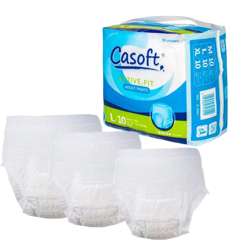 Dry-Breathable-Comfortable-Absorbent-OEM-Elderly-Underwear-Incontinence-Pull-Disposable-Panties-Adult-Diaper-Pants-1 Dry Breathable Comfortable Absorbent OEM Elderly Underwear Incontinence Pull Disposable Panties Adult Diaper Pants 1