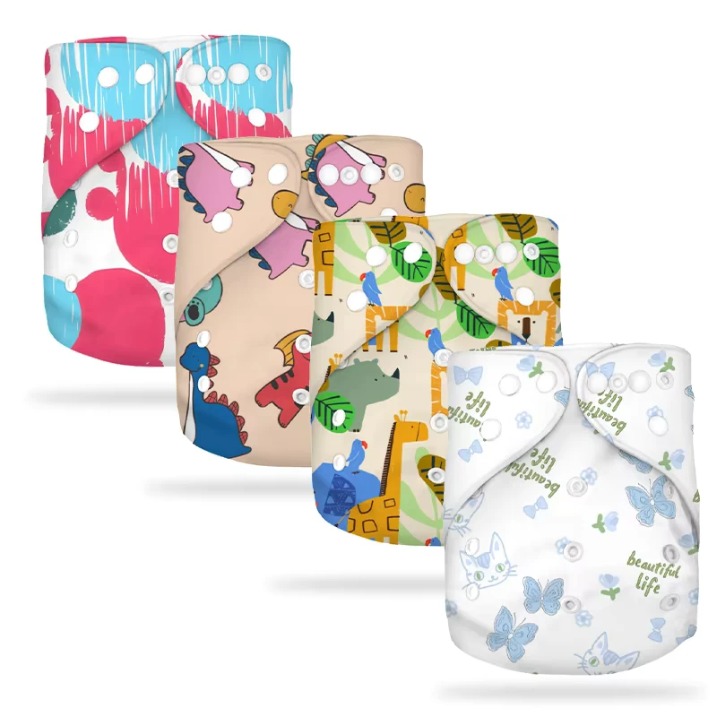 EASYMOM-Reusable-Cloth-Diapers-Super-Absorbent-Disposable-Alternative-Newborn-Baby-Toddler-Soft-Comfort-Breathable-LeakProof EASYMOM Reusable Cloth Diapers Super Absorbent Disposable Alternative Newborn Baby Toddler Soft Comfort Breathable LeakProof