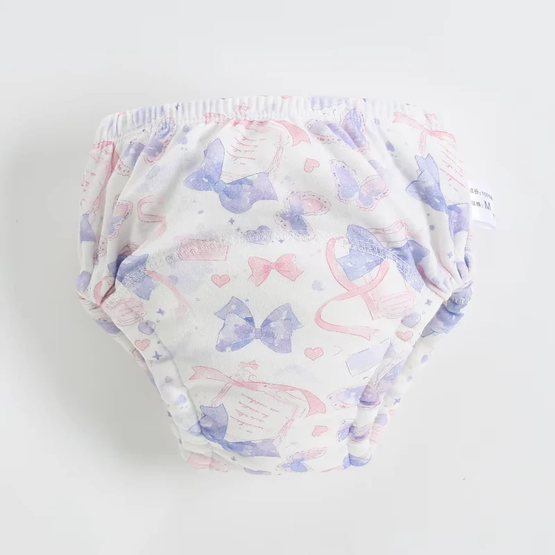 Eco-Cotton-Baby-Cloth-Diaper-Training-Pants-Reusable-Washable-Toddler-Underwear-Breathable-Soft-Potty-Training-Nappy-Comfort-Fit Eco Cotton Baby Cloth Diaper Training Pants Reusable Washable Toddler Underwear Breathable Soft Potty Training Nappy Comfort Fit