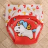 Eco Friendly Cotton Baby Cloth Diaper Cartoon Printed Toddler Training Pants Manufacturer 2 Eco Friendly Cotton Baby Cloth Diaper Cartoon Printed Toddler Training Pants Manufacturer