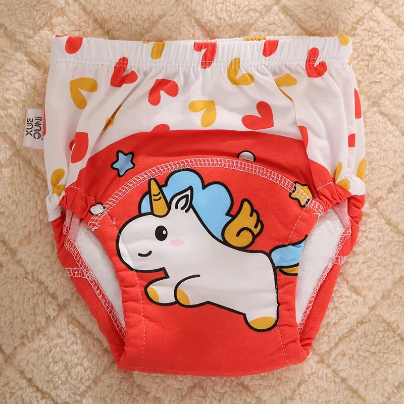 Eco-Friendly-Cotton-Baby-Cloth-Diaper-Cartoon-Printed-Toddler-Training-Pants-Manufacturer Eco Friendly Cotton Baby Cloth Diaper Cartoon Printed Toddler Training Pants Manufacturer