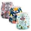 Ecological Washable Nappies Breathable Reusable Baby Cloth Diapers 2 Ecological Washable Nappies Breathable Reusable Baby Cloth Diapers