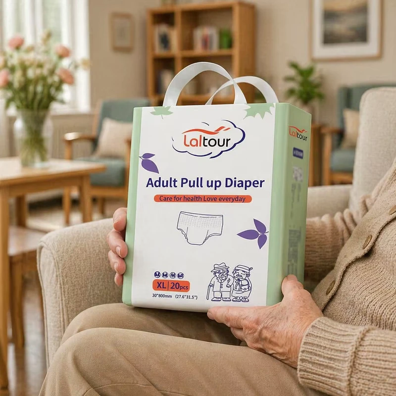Elderly-Disposable-Incontinence-Absorbent-Adult-Pull-up-Pant-Diapers Elderly Disposable Incontinence Absorbent Adult Pull up Pant Diapers