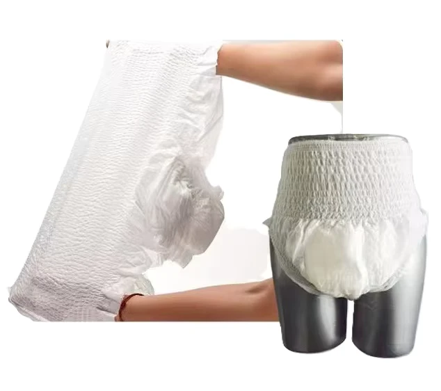 Elderly-Incontinence-Pull-up-Pants-Unisex-Leak-Proof-Disposable-Adult-Diaper-Underwear Elderly Incontinence Pull up Pants Unisex Leak Proof Disposable Adult Diaper Underwear