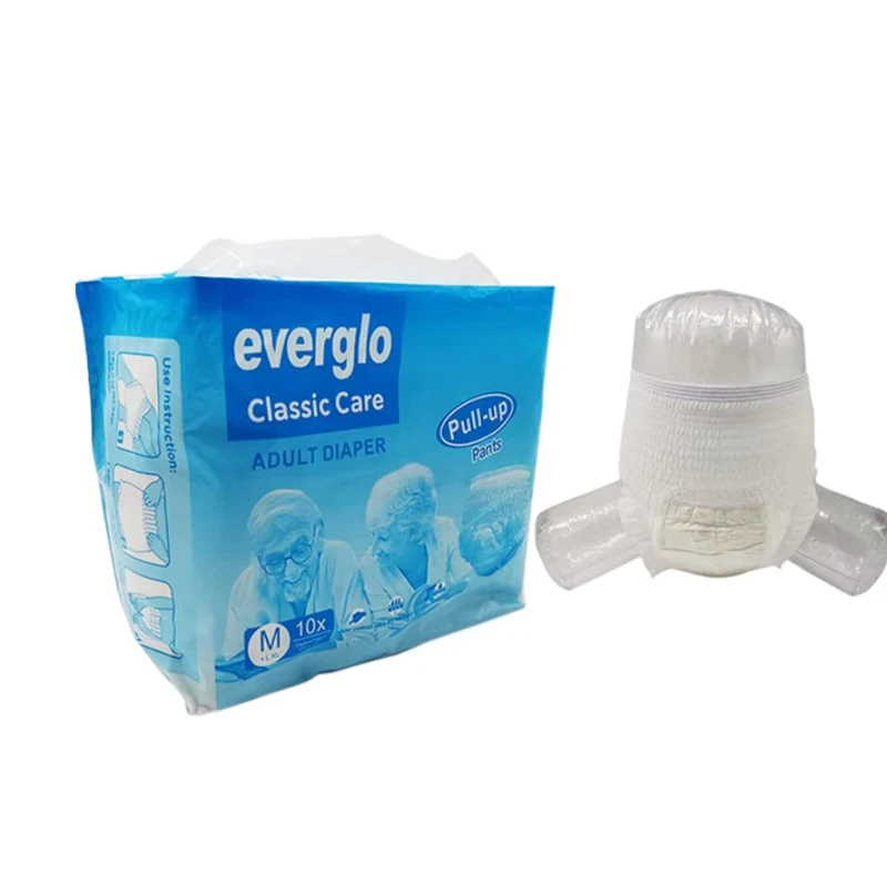 Everglo-Quanzhou-Manufacturer-Super-Soft-Adult-Pull-up-Pants-Disposable-Elderly-Nursing-OEM-Incontinence-Diapers-Non-Woven Everglo Quanzhou Manufacturer Super Soft Adult Pull up Pants Disposable Elderly Nursing OEM Incontinence Diapers Non Woven
