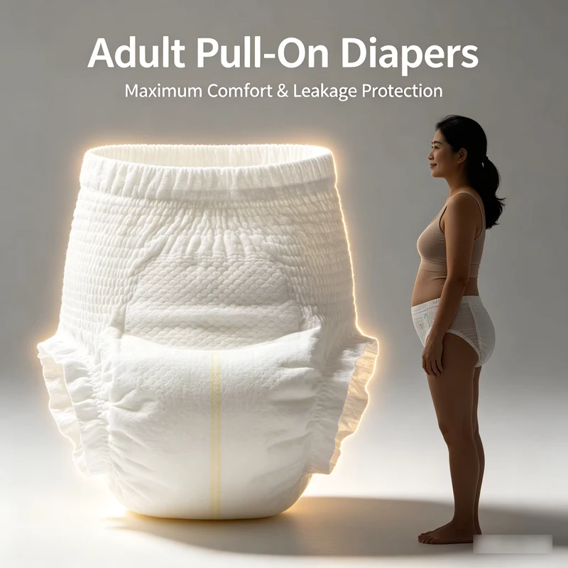 Extra-Large-Size-Adult-Incontinence-Pull-up-Pants-Heavy-Duty-Absorption-Waterproof-Design-for-Bedridden-and-Disabled-People Extra Large Size Adult Incontinence Pull up Pants Heavy Duty Absorption Waterproof Design for Bedridden and Disabled People