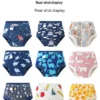 FLYISH DIRECT 6 Pack 100% Cotton Reusable Potty Training Pants with 3D Leak Prevention for Babies Boys & Girls Animal Car Design 2 FLYISH DIRECT 6 Pack 100 Cotton Reusable Potty Training Pants with 3D Leak Prevention for Babies Boys Girls Animal Car Design