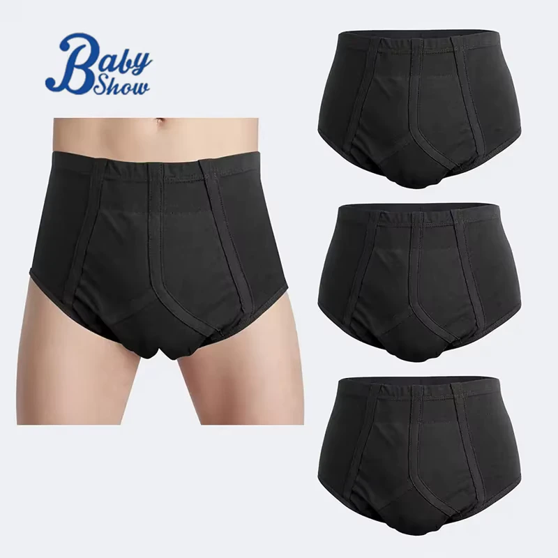 Factory-Adult-Pants-Incontinence-Cotton-High-Absorbent-Leak-Guard-XL-Soft-Breathable-Cloth-Diaper Factory Adult Pants Incontinence Cotton High Absorbent Leak Guard XL Soft Breathable Cloth Diaper