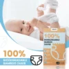 Factory Diapers for Baby Soft Cotton Nappies Disposable Diaper Eco Friendly Biodegradable Bamboo Baby Diapers