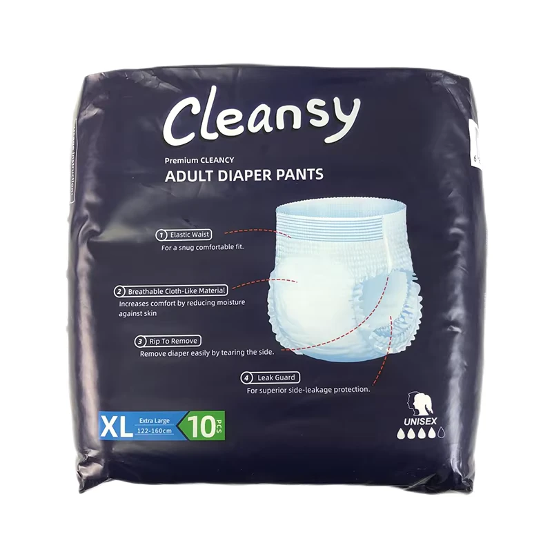 Factory-OEM-Extra-Thick-Feeling-Unisex-Adult-Diaper-Pants-Highly-Absorbent-Premium-Adult-Diapers-Free-Design Factory OEM Extra Thick Feeling Unisex Adult Diaper Pants Highly Absorbent Premium Adult Diapers Free Design