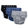 Factory Sell Washable Training Pants for Adult Leak-proof Female Male Reusable Cotton Diaper Pants 1 Factory Sell Washable Training Pants for Adult Leak proof Female Male Reusable Cotton Diaper Pants