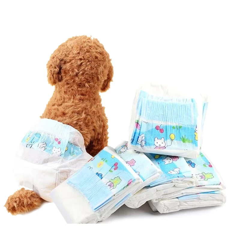 Factory-Supply-Disposable-Dog-Physiological-Pants-Super-Water-Absorption-Dog-Diaper-For-Male-Female-Dog Factory Supply Disposable Dog Physiological Pants Super Water Absorption Dog Diaper For Male Female Dog