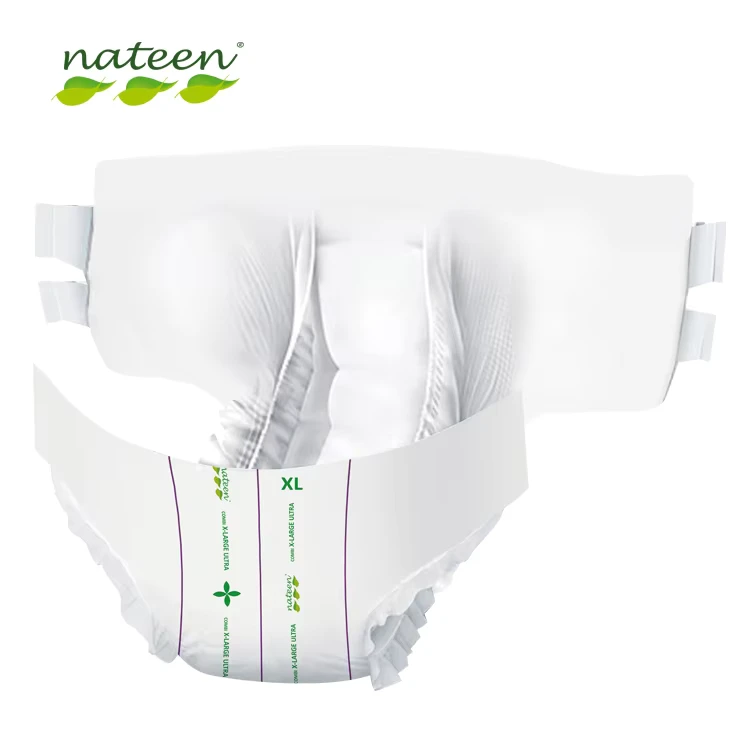Factory-Ultra-Thick-Disposable-Adult-Diaper-Super-Absorbency-Unisex-for-Incontinence-Elderly-Medical-Use-OEM-ODM Factory Ultra Thick Disposable Adult Diaper Super Absorbency Unisex for Incontinence Elderly Medical Use OEM ODM