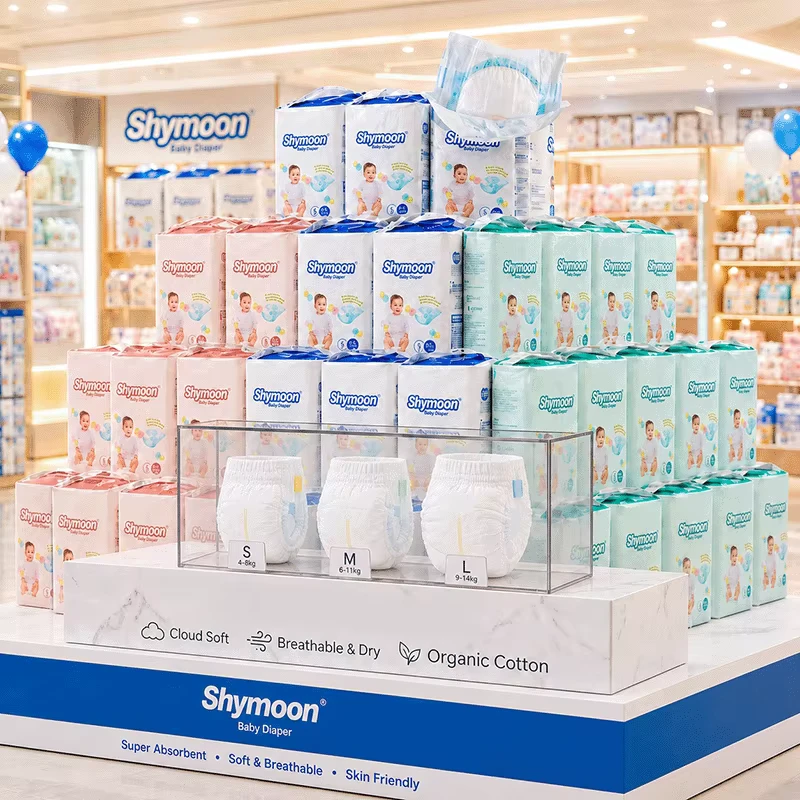 Free-Sample-Custom-Logo-Packing-Soft-Skin-Friendly-Disposable-Baby-Diapers-High-Absorbent-Breathable-Nappies-OEM-Private-Label Free Sample Custom Logo Packing Soft Skin Friendly Disposable Baby Diapers High Absorbent Breathable Nappies OEM Private Label