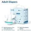 Free Sample Disposable Adult Diapers Breathable Adult Diaper Pants 3D Leak Prevention ABDL CE Certified OEM ODM 2 Free Sample Disposable Adult Diapers Breathable Adult Diaper Pants 3D Leak Prevention ABDL CE Certified OEM ODM