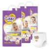 Free Sample Disposable Convenient To Throw Pull Up Pants Custom Nappies Super Breathable Disposable Baby Diapers
