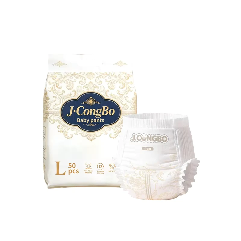 Free Sample Lowest Price Deep Absorb Moisture Lock Inner Core Long Lasting Dry No Damp Stuffiness Baby Q U Type Pull Up Pants