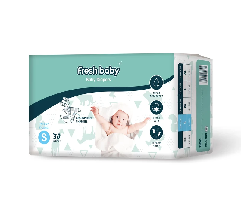 Fresh-Baby-Brand-Super-Soft-Anti-leak-Pampering-Nappy-Diapers-Mini-Size-2-OEM-ODM-Disposable-Printed-Fluff-Pulp-Premium-1 Fresh Baby Brand Super Soft Anti leak Pampering Nappy Diapers Mini Size 2 OEM ODM Disposable Printed Fluff Pulp Premium 1