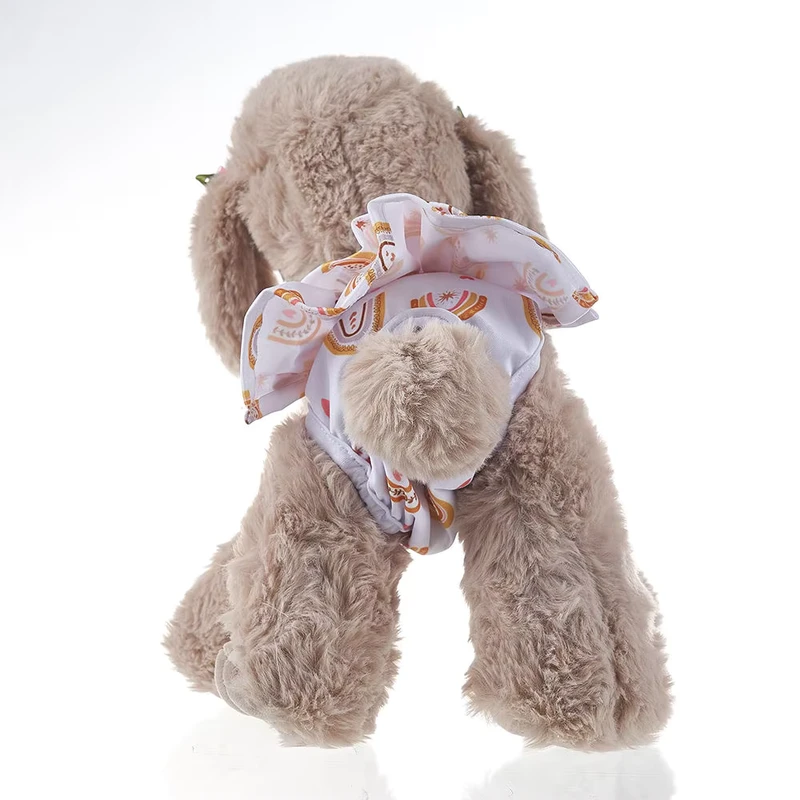 Happy-Flute-Waterproof-PUL-Pet-Lace-Cloth-Diaper-Washable-Reusable-Dog-Diaper Happy Flute Waterproof PUL Pet Lace Cloth Diaper Washable Reusable Dog Diaper