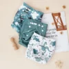 Happyflute Baby Cloth Diaper With Insert Reusable and Absorbent Leak Proof Diapers With Snap Closure for Eco Friendly Diapers