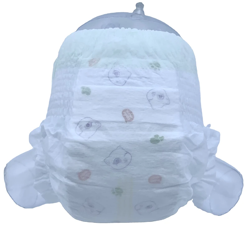 High-Absorbency-Cotton-Disposable-Baby-Pants-Diapers-with-3D-Leak-Prevention-Imported-SAP-Factory-Price-From-China High Absorbency Cotton Disposable Baby Pants Diapers with 3D Leak Prevention Imported SAP Factory Price From China