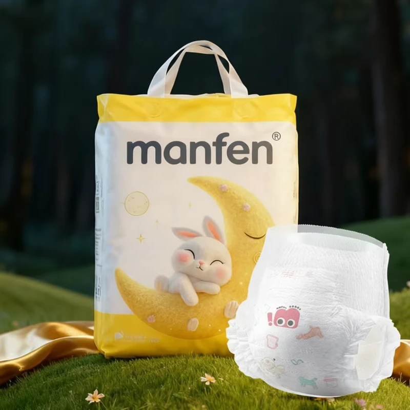 High-Quality-Dry-Newborn-Diapers-Disposable-Baby-Products-with-Wooden-Fluff-Pulp-SAP-Absorbent-Core High Quality Dry Newborn Diapers Disposable Baby Products with Wooden Fluff Pulp SAP Absorbent Core