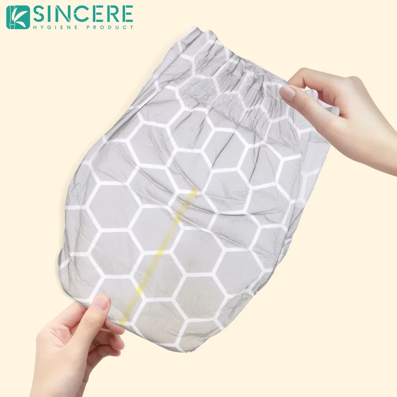 Hot-Selling-New-Style-Baby-Diapers-Easy-Wear-Pull-Up-Pants-Sleepy-Disposable-Training-Pants-XXL-Made-Bamboo-SAP-Free Hot Selling New Style Baby Diapers Easy Wear Pull Up Pants Sleepy Disposable Training Pants XXL Made Bamboo SAP Free