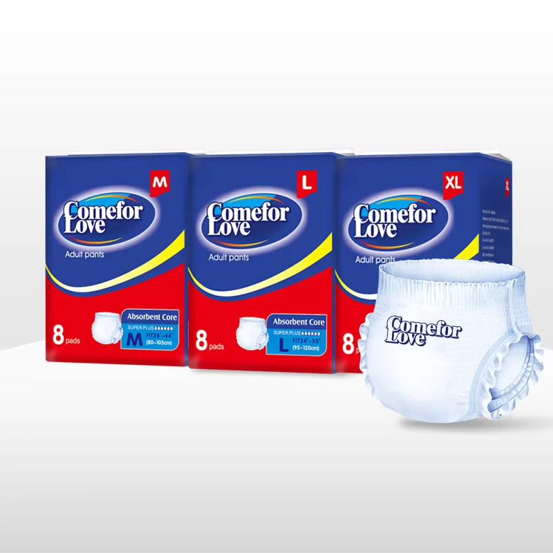 Incontinence-Underwear-Adult-Diapers-Pants-Easy-Pull-and-Up-for-Elder-People Incontinence Underwear Adult Diapers Pants Easy Pull and Up for Elder People