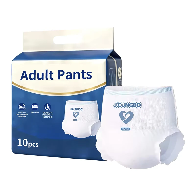 J.CongBo-OEM-Universal-Adult-Pull-Up-Diapers-for-Incontinence-Care-for-Elderly-Wholes J.CongBo OEM Universal Adult Pull Up Diapers for Incontinence Care for Elderly Wholes