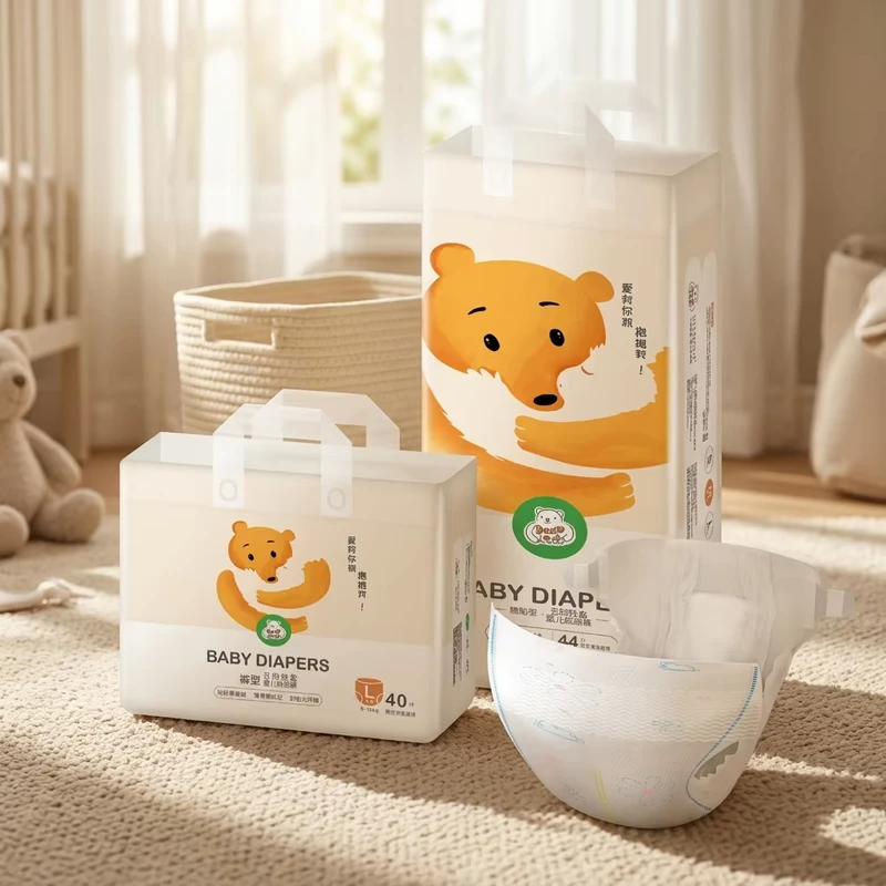 Kangyi-Deeplove-Eco-Friendly-Disposable-Baby-Diaper-Soft-Material-High-Absorption-Leak-Guard-Pull-Diapers-for-Babies-27-40-Lbs Kangyi Deeplove Eco Friendly Disposable Baby Diaper Soft Material High Absorption Leak Guard Pull Diapers for Babies 27 40 Lbs