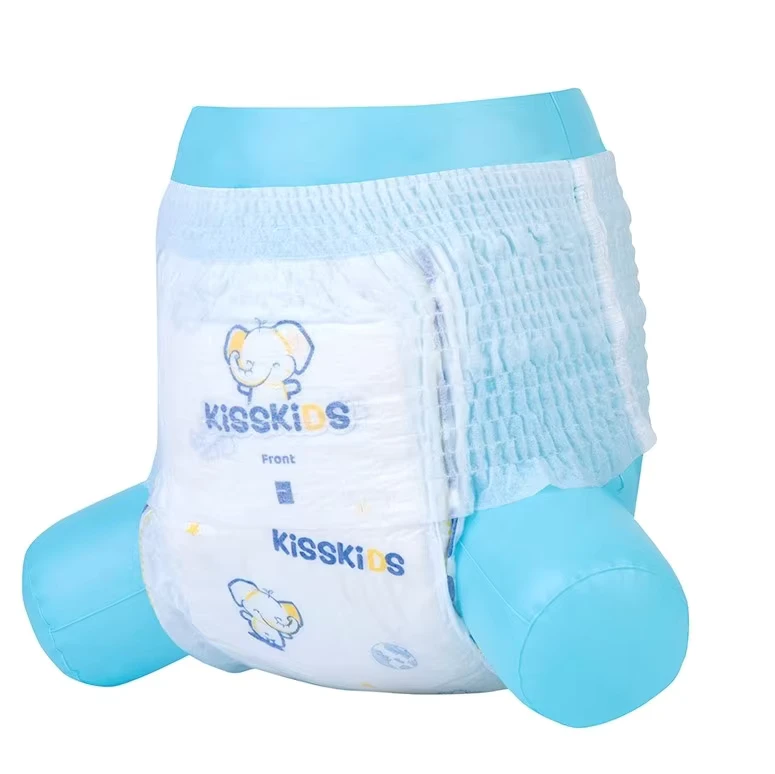 Kisskids-OEM-First-Choice-Fast-Delivery-Training-Baby-Colored-Disposable-Infant-Diapers Kisskids OEM First Choice Fast Delivery Training Baby Colored Disposable Infant Diapers