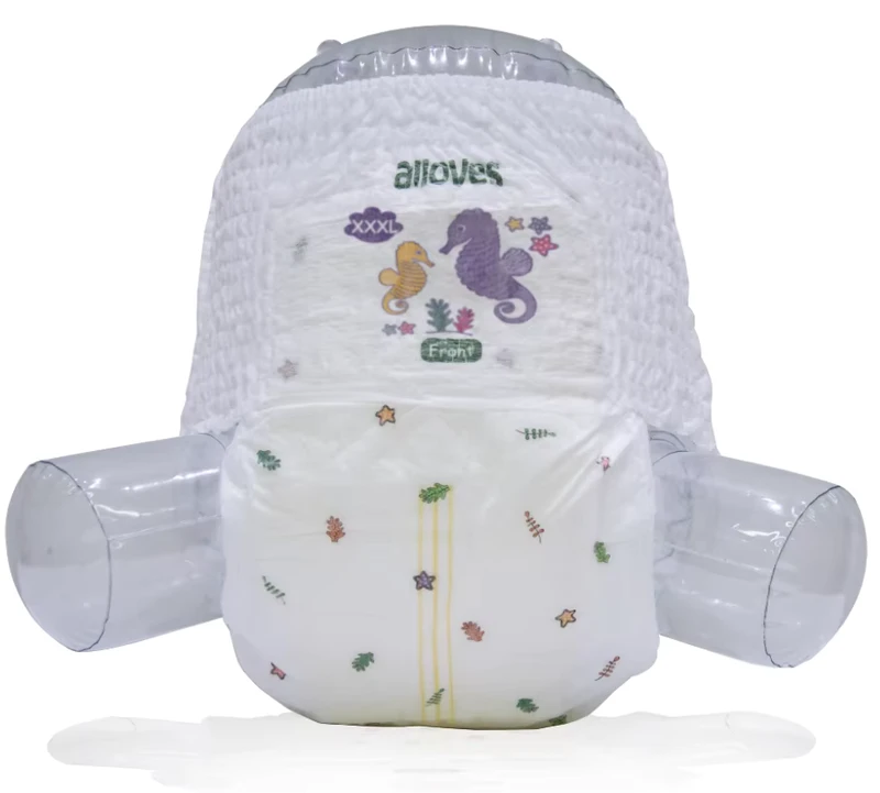 Korean-Baby-Diapers-Pants-High-ISO-Disposable-Pull-Up-Pants-Factory-Price-Printed-With-Non-Woven-Bag-Fluff-Pulp-Chinese Korean Baby Diapers Pants High ISO Disposable Pull Up Pants Factory Price Printed With Non Woven Bag Fluff Pulp Chinese