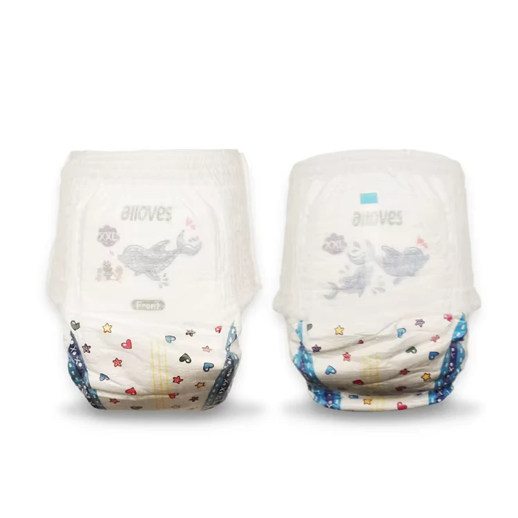 Korean-Manufacture-Newborn-Potty-Training-Diaper-Pants-Soft-Breathable-Baby-Diapers-Pants-Pull-up-Pants-Nappies Korean Manufacture Newborn Potty Training Diaper Pants Soft Breathable Baby Diapers Pants Pull up Pants Nappies