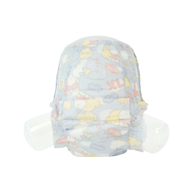 Korean-Style-Full-Color-Surface-Disposable-Pant-Diapers-Baby-Pants-Nappy-for-Kids-Baby-Pull-up-Diaper-Manufacturer Korean Style Full Color Surface Disposable Pant Diapers Baby Pants Nappy for Kids Baby Pull up Diaper Manufacturer