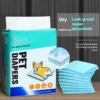 Large Absorbent Solid Pattern Pet Diapers for Dogs and Cats Teddy Cat Urine Barrier Induction Pet Supplies