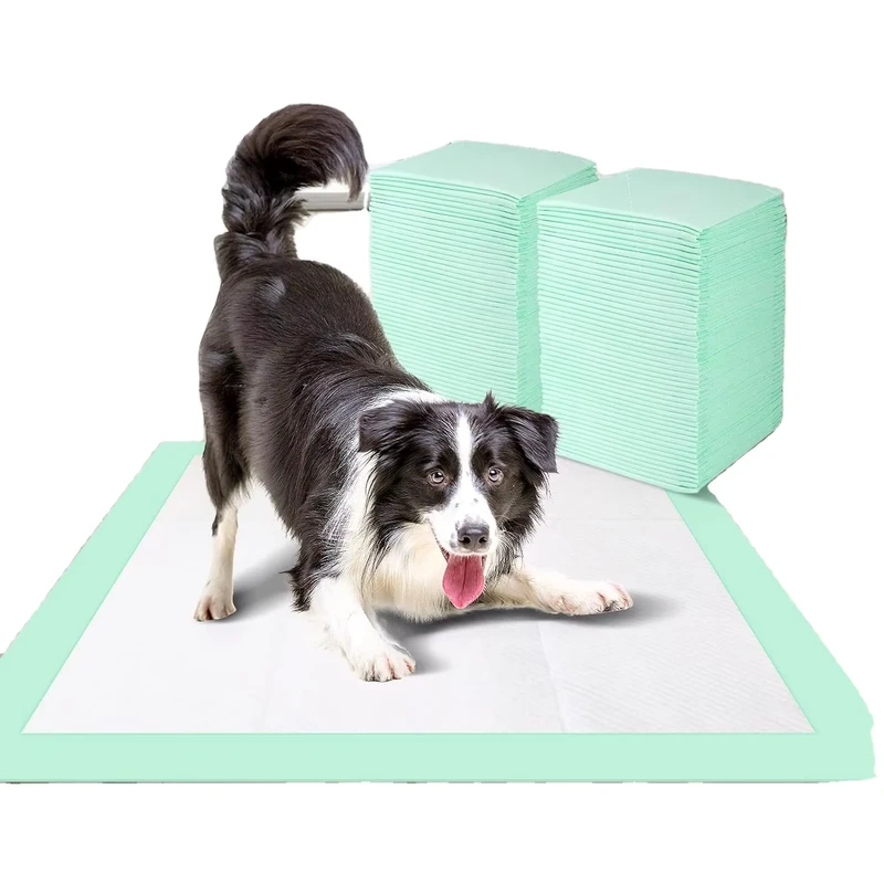 Leak-Proof-High-Durability-Sample-Free-PE-SAP-Economic-High-Absorbency-Dog-Training-Pads-Dog-and-Puppy-Pee-Pads-for-Puppy Leak Proof High Durability Sample Free PE SAP Economic High Absorbency Dog Training Pads Dog and Puppy Pee Pads for Puppy