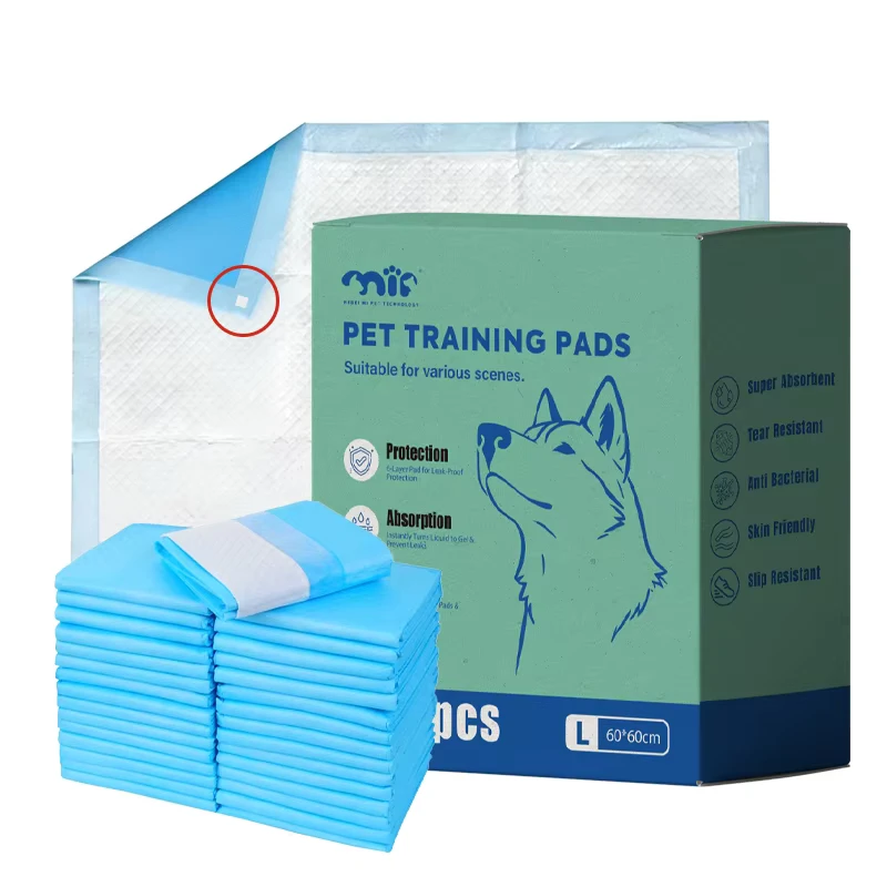 Leak-Resistant-Quick-Absorption-Dog-Toilet-Pads-Disposable-Pet-Pee-Pads-Custom-Packaging-Pet-Hygiene-Products-1 Leak Resistant Quick Absorption Dog Toilet Pads Disposable Pet Pee Pads Custom Packaging Pet Hygiene Products 1