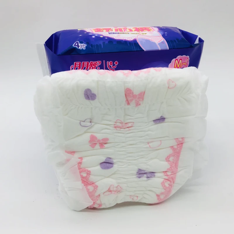 Leakage-Proof-Panty-Shape-Diaper-Good-Quality-Women-Adult-Pull-up-Pants-Diapers Leakage Proof Panty Shape Diaper Good Quality Women Adult Pull up Pants Diapers