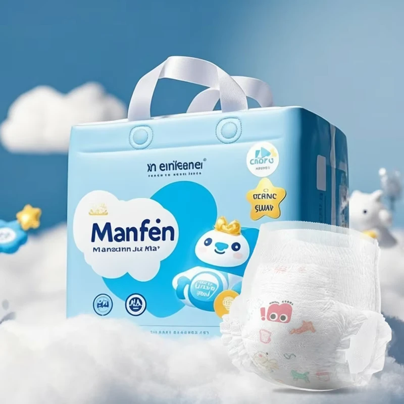 Low-MOQ-Comfortable-Disposable-Baby-Diapers-Premium-Quality-Soft-Care-Breathable-Pull-Up-Pants-Nappies-for-Kid Low MOQ Comfortable Disposable Baby Diapers Premium Quality Soft Care Breathable Pull Up Pants Nappies for Kid