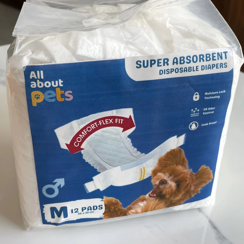 Lynpet-Eco-Friendly-Disposable-Dog-Pet-Diapers-Soft-Fashion-SAP-PE-Material-for-Female-Male-Dogs Lynpet Eco Friendly Disposable Dog Pet Diapers Soft Fashion SAP PE Material for Female Male Dogs