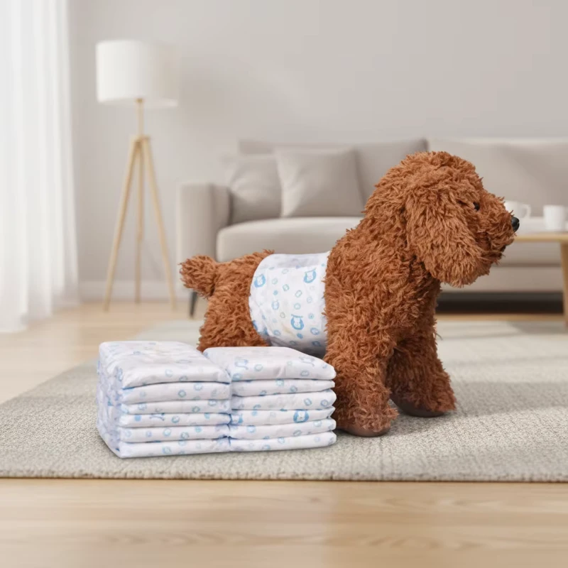 Male-Dog-Big-sized-Printed-Pet-Diapers-Disposable-Pet-Diapers-Super-Absorbent-Male-Dogs-Pet-Supplies-Factory-Stock Male Dog Big sized Printed Pet Diapers Disposable Pet Diapers Super Absorbent Male Dogs Pet Supplies Factory Stock